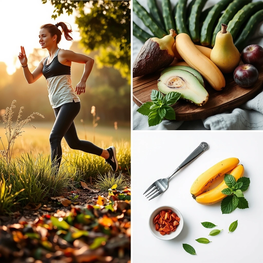 Aktive gesunde Lebensweise