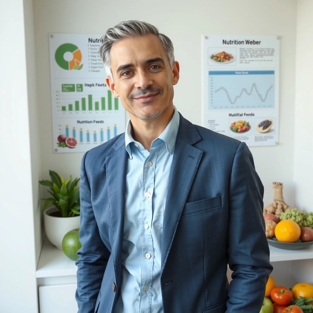 Michael Weber, Diplom-Ökotrophologe und Co-Gründer