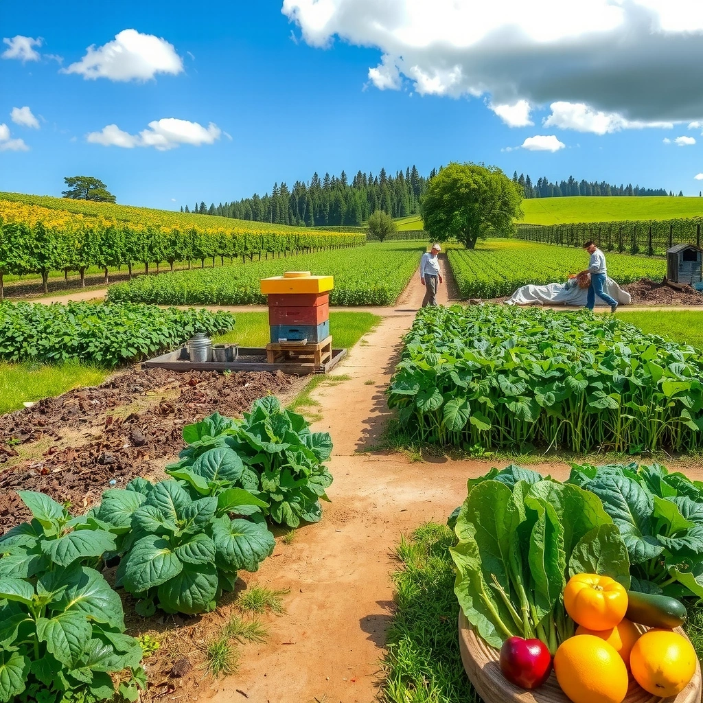 Nachhaltige Landwirtschaft für VitalErnährung